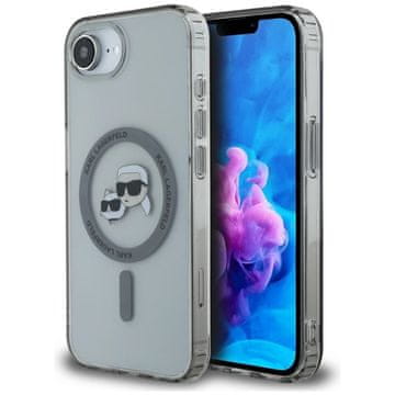 Karl Lagerfeld Ovitek Karl Lagerfeld MagSafe za iPhone 16e, črne barve
