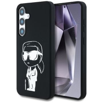 Karl Lagerfeld Ovitek Karl Lagerfeld MagSafe za Samsung Galaxy S25, črn