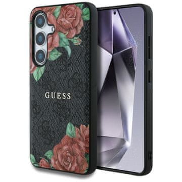 1 to 3 Guess Usnjen Ovitek 4G Ovitek Za Samsung Galaxy S25 Za Magsafe Z Logotipom