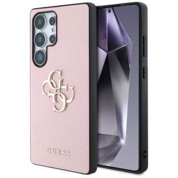 1 to 3 Guess Tpu Ovitek Za Samsung Galaxy S25 Ultra Z Logotipom 4G V Klasičnem Stilu