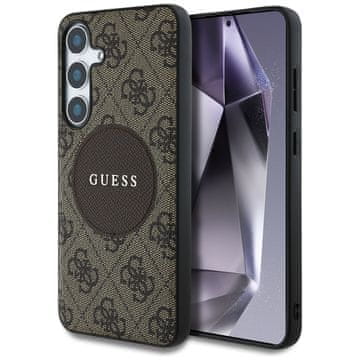 shumee Ovitek Guess MagSafe Classic 4G z logotipom za Samsung Galaxy S25 Plus