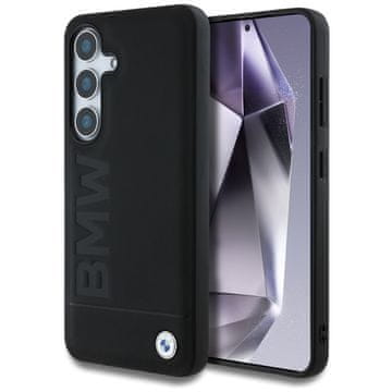 1 to 3 Usnjena Torbica Bmw Big Wordmark Za Samsung Galaxy S25 Z Zaščito Za Telefon