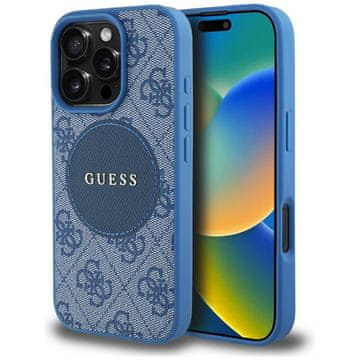 1 to 3 Guess Tpu Ovitek Za Iphone 16 Pro Za Magsafe 4G Circle Classic Logo