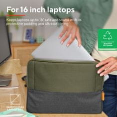 UNBRANDED Lisboa Sleeve za prenosnik 16" Green 