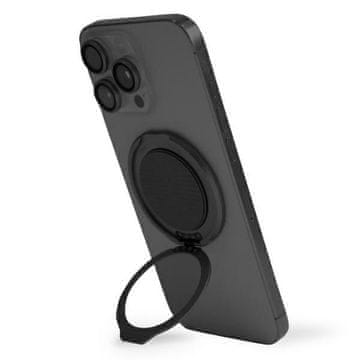 shumee UNIQ Gripfit 360 nosilec in stojalo magnetni nosilec črne barve