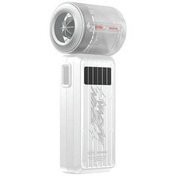 shumee Ročni ventilator Skinarma Gyro 4000 mAh bele barve