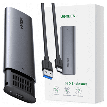 1 to 3 Ohišje Ugreen M.2 B-Key Ngff Sata Drive Za Ssd In Hdd, Preprosto Za Uporabo