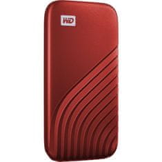 WD 2TB My Passport SSD Red NVMe USB 3.2 zunanji SSD disk