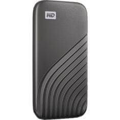 WD 2TB My Passport SSD Grey NVMe USB 3.2 zunanji SSD disk