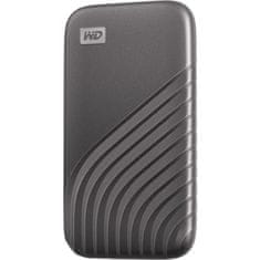 WD 2TB My Passport SSD Grey NVMe USB 3.2 zunanji SSD disk