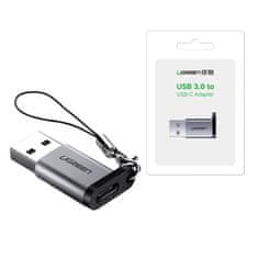 Ugreen UGREEN US276 USB 3.0 na USB-C 3.1 PD adapter (siv)