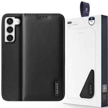 Dux Ducis Ovitek Dux Ducis Hivo za Samsung Galaxy S23+ s preklopno denarnico, stojalom in RFID zaščito, črne barve