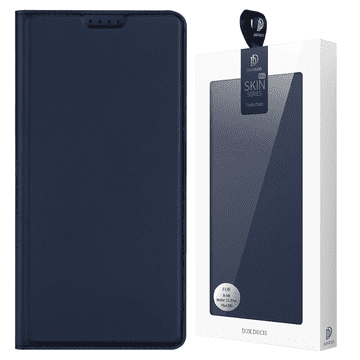 Dux Ducis Ovitek Dux Ducis Skin Pro za Honor Magic5 s preklopnim ovitkom in denarnico, stojalo, moder