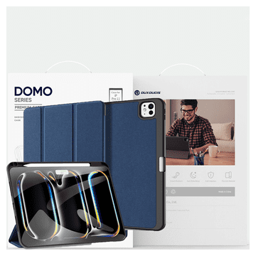 Dux Ducis Ovitek Dux Ducis Domo Flip s pametnim spanjem za Xiaomi Pad 6/6 Pro - moder