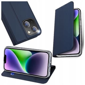 Dux Ducis Ovitek Dux Ducis Skin Pro za iPhone 15 Plus z denarnico - moder