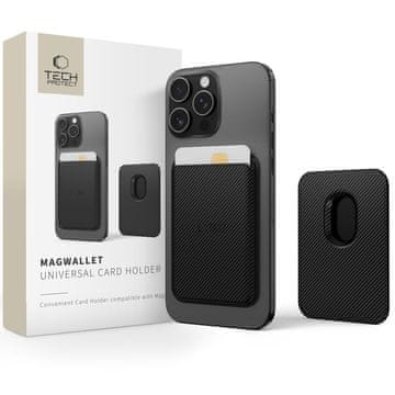 Tech-protect TECH-PROTECT MAGWALLET UNIVERZALNI MAGNETNI ETIKET ZA KARTICE MAGSAFE CARBON