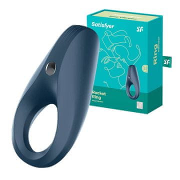 Satisfyer Vibrirajoči obroč SATISFYER Rocket Ring (temno modri)