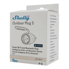 Shelly Inteligentna zunanja vtičnica Shelly Plug S MTR Gen3 IP44 12A