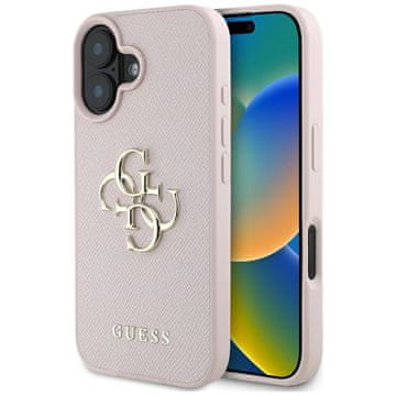 1 to 3 Guess Tpu Ovitek Za Iphone 16 4G Granulirani Logo Klasična Različica