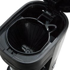 UNBRANDED Aparat za kavo 12 skodelic/1,5L KB300 Mat črna 