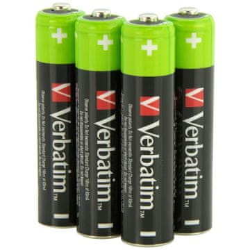 1 to 3 Verbatim Baterija Nimh Aaa 950Mah Premium Hr03 Za Naprave Z Veliko Glasnostjo