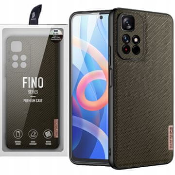 Dux Ducis Ovitek Dux Ducis Fino z najlonskim materialom za Poco M4 Pro 5G zelene barve