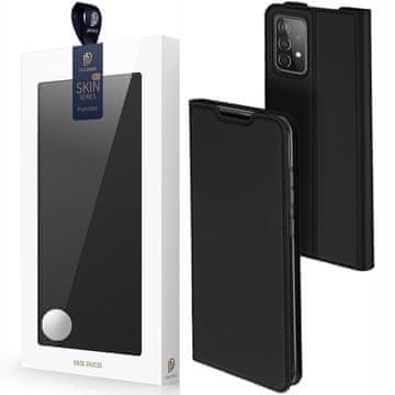 Dux Ducis Ovitek Dux Ducis Skin Pro s preklopom za Samsung Galaxy A73 črne barve