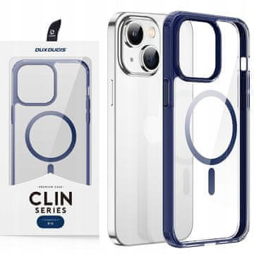 Dux Ducis Dux Ducis Clin2 iPhone 14 Plus magnetna torbica MagSafe Blue