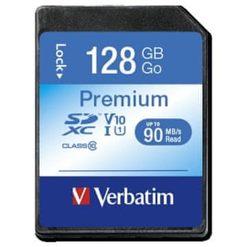 1 to 3 Verbatim Sdxc Kartica 128Gb U1 Za Telefon Z Ogledalom Kamere 4K Visoka Hitrost