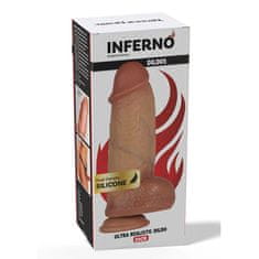 INFERNO Ultra realističen silikonski dildo "Inferno" 20 cm (R20751)