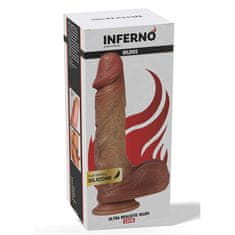 INFERNO Ultra realističen silikonski dildo "Inferno" 23 cm (R20756)