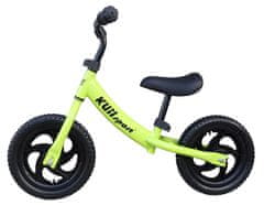 Kubisport Otroško kolo CSK31K plastična kolesa 12" zelena