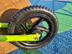 Kubisport Otroško kolo CSK31K plastična kolesa 12" zelena