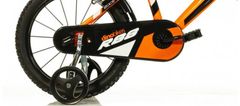 Dino bikes 163GLN oranžna 16" 2024 otroško kolo