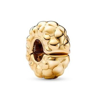 Pandora Ujemajoča se pozlačena sponka Shine 762716C00