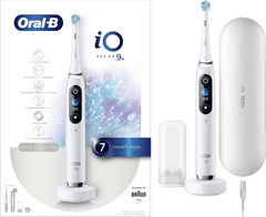 Oral-B  iO 9, White Alabaster, Zobna ščetka