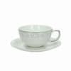 Andrea Fontebasso Set skodelica za čaj s podstavkom Odeon Musa 200ml / 6 kos / porcelan