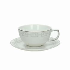 Andrea Fontebasso Set skodelica za čaj s podstavkom Odeon Musa 200ml / 6 kos / porcelan