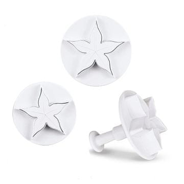 Set model na pritisk lilija / 2 kos / plastika