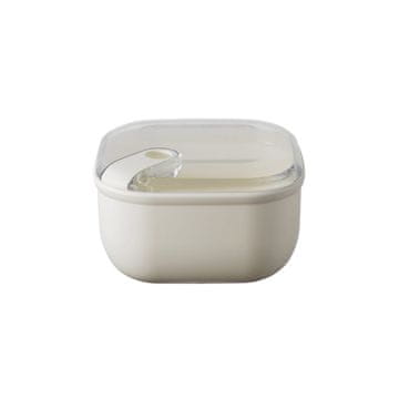 Pull Box posoda za shranjevanje 12x12xh7,2cm / 0,425l / bež / pvc