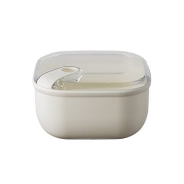 Pull Box posoda za shranjevanje 16x16xh8,7cm / 1l / bež / pvc