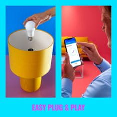 UNBRANDED WiFi Smart LED E27 60W 806lm Toplo-hladno bela 2 pak 