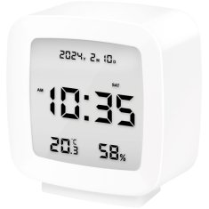 UNBRANDED Digitalna budilka z datumom, temperaturo, vlažnostjo 