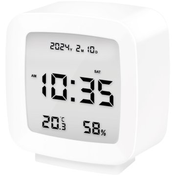 UNBRANDED Digitalna budilka z datumom, temperaturo, vlažnostjo