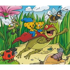 UNBRANDED Lesena sestavljanka iz pepela 30 kosov Bamse in najmanjša pustolovščina na svetu 