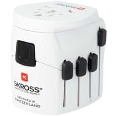 UNBRANDED Svetovni potovalni adapter PRO World Grounded 