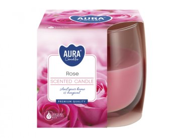 eoshop Sveča v kozarcu VRTNICE dišeče 100g