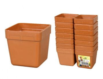 eoshop KAKTUS lahek plastični cvetlični lonec 6x6cm 14ks