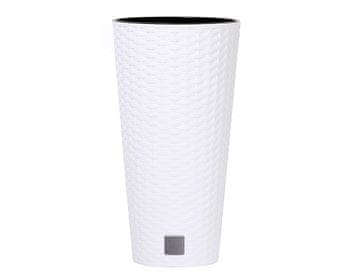 eoshop Pokrov za cvetlični lonec RATO OKROGLO 2v1 plastike d30x27cm