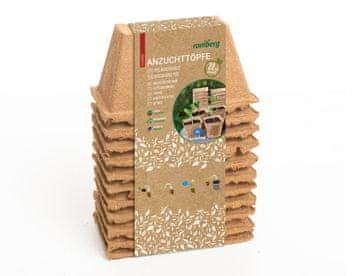 eoshop NATUR cvetlični lonec 6x6cm 22ks